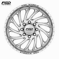 Jantes forgées à rayons en H de 20, 22, 24, 26, 28 pouces, entraxe central 10*225, pour FORD F-150 Ranger F-250 Super Duty F-350 Super Duty