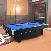 Table de billard professionnelle en MDF de 7, 8 et 9 pieds pour clubs, bars, salles de jeux et centres de divertissement – Vente en gros