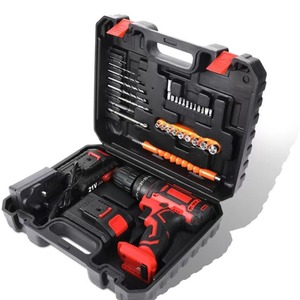 Rechargeable 34 pièces 21V Lithium perceuse sans fil Machine Impact tournevis clé ensemble d'outils - Product Image 2