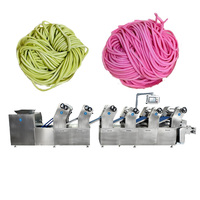 Machine à fabriquer des nouilles et des ramen fraîches en promotion avec moteur, haute production et haute efficacité, ligne de production automatique