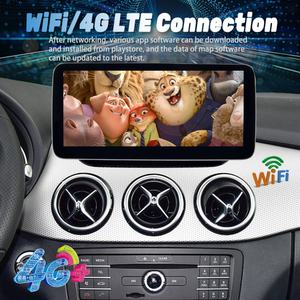 Écran Android Qled 12,3 pouces pour Mercedes Benz Classe B W245 W246 2011-2018 Autoradio multimédia Lecteur vidéo Carplay GPS - Product Image 2