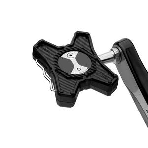 Convertidor de Pedales Planos para Bicicleta de Carretera RICHY, Eje de Acero, Plástico Negro, para Bicicletas de Carretera - Product Image 4