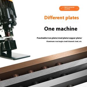Nouvelle presse à poinçonner automatique pour acier profilé et fer plat, avec pompe et moteur, pour usine de fabrication - Product Image 2