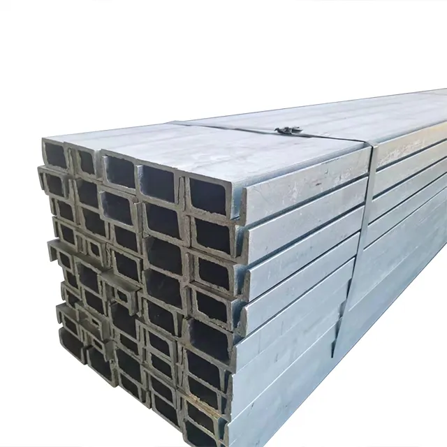 Shandong-marco de acero de alta calidad, canal de acero en forma de c t, galvanizado por inmersión en caliente, Purina c u z y haz, precio en venta