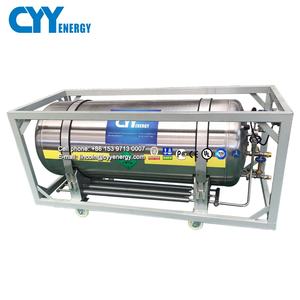 CYY Energie Fabrik preis 175 L 210L LNG Kryogene Flüssigkeits flasche, Flüssig stickstoff flasche Dewar - Product Image 3
