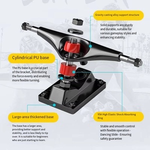 Xiao Zhuangyuan <span class=keywords><strong>Skateboard</strong></span> Manufacturer Wholesale Street Skating Beginner Adult Professional Shock Absorption Four-Wheel Double - Product Image 4