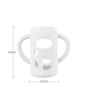 Fundas Protectoras <span class=keywords><strong>de</strong></span> Silicona <span class=keywords><strong>de</strong></span> Alta Calidad para Biberones con Asas para Biberones <span class=keywords><strong>de</strong></span> Vidrio <span class=keywords><strong>Dr</strong></span>. <span class=keywords><strong>Brown</strong></span>'s, Venta al Por Mayor - Product Image 2