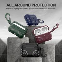 Étui de protection antichoc en TPU et PC USENGKA pour écouteurs Air Pods 3 4 pour Airpods Pro/Pro 2/3