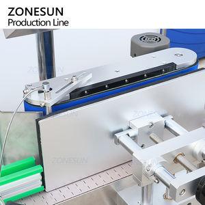ZONESUN ZS-AFCL9 자동 고속 서보 유리 바이알 액체 충전 캡핑 라벨링 생산 라인 라미나 플로우 후드 포함 - Product Image 4