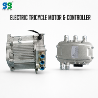 Eje Trasero Eléctrico Integrado de 5kW 10kW 72V FC2A60 con Transmisión Automática de Dos Velocidades para Triciclo Eléctrico y Mini Camión de Carga