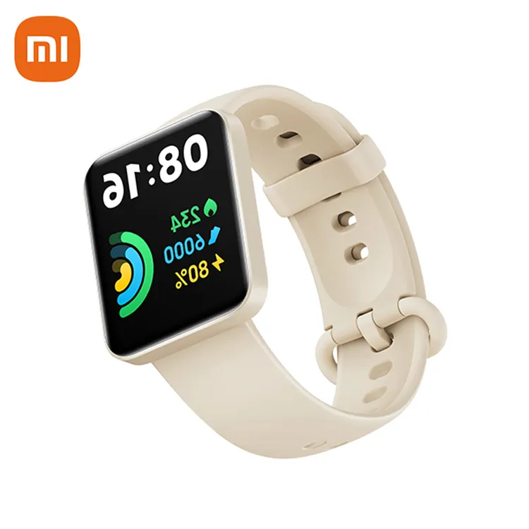 Original Xiaomi Redmi Watch 2 AMOLED 1.6 inch Screen 5 ATM Waterproof Heart Rate Monitor Xiaomi Watch Redmi Smartwatch