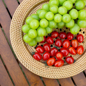 Plateau de service en rotin naturel plateau en rotin de haute qualité pour l'affichage des aliments plateau décoratif pour la maison et le magasin - Product Image 5