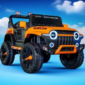 可充电电动儿童车，带发光二极管灯遥控器，适用于12岁儿童有趣的骑乘玩具 - Product Image 2