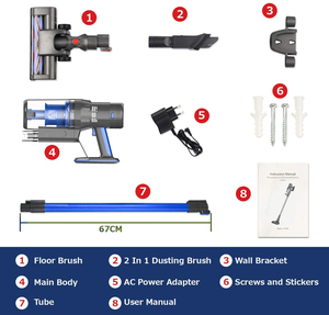 Máy Hút Bụi BLDC Không Dây Siêu Êm Cầm Tay V10 Hàng Bán Chạy Gậy Cầm Tay Màn Hình Led - Product Image 6