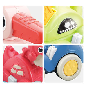 Voiture de dinosaure à friction miniature de <span class=keywords><strong>dessin</strong></span> <span class=keywords><strong>animé</strong></span> pour enfants, excavatrice de dinosaure pour enfants - Product Image 4