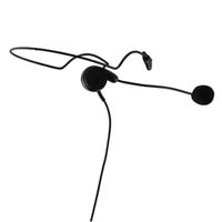 PMLN5102 Headset Ringan Satu Telinga dengan Mikrofon Cocok untuk APX 8000, XPR6350, XPR7350 Walkie Talkie