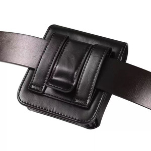 Étui de ceinture en cuir PU solide avec aimant puissant pour Samsung <span class=keywords><strong>Galaxy</strong></span> <span class=keywords><strong>Z</strong></span> <span class=keywords><strong>Flip</strong></span> 7 6/5/4/<span class=keywords><strong>3</strong></span> – Sac de ceinture pour homme - Product Image 4