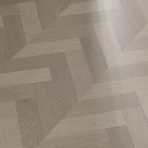 Parquet en bois de luxe Parquet en bois massif de chêne à chevrons <span class=keywords><strong>Versailles</strong></span> pour immeuble résidentiel - Product Image 2