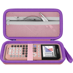 Étui rigide multi-scènes en EVA antichoc avec poche en maille étanche pour calculatrices graphiques <span class=keywords><strong>TI</strong></span> pour les examens scolaires - Product Image 6