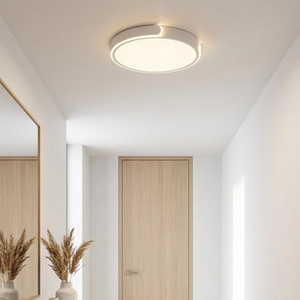 Lampu Plafon <span class=keywords><strong>LED</strong></span> Modern dengan Penutup Akrilik untuk Kamar Tidur, Ruang Tamu & Ruang Belajar, Suhu Warna Dapat Disesuaikan - Product Image 3