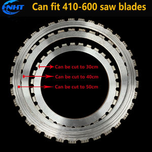 Scie à découper les murs en béton électrique portable haute efficacité avec une puissance de 8900 W, lames de 410-600 mm, profondeur de coupe de 30-50 cm - Product Image 4