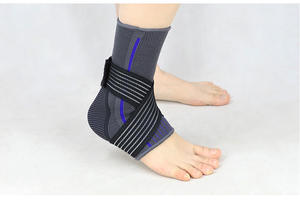 Attelle de cheville élastique réglable, manchon de compression, support stabilisateur du pied pour fasciite plantaire, tendinite d'Achille, chaussette de sport - Product Image 4