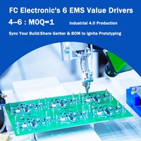 Fabricant de circuits imprimés électroniques FC PCB rigides personnalisés ont besoin de fichiers Gerber pour fabriquer une carte de circuit imprimé du contrôleur Ps4
