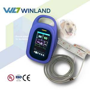 Monitor Veterinario Portátil con Pantalla Táctil de 5.5 Pulgadas, Dispositivo Multiparamétrico con Certificación CE para EtCO2, SpO2 en Sangre, TMvet - N 3 Parámetros - Product Image 5