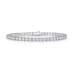 Best Quality Moissanite Diamond <b>Bracelet</b> with Brilliant Stone Setting for Modern Luxury Fashion Available At Wholesale Price - Product Image 1