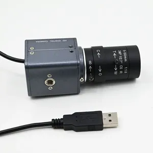 Toàn Cầu Màn Trập 210fps Đơn Sắc VGA Mini USB Máy Ảnh Với CS Ống Kính 5-50Mm 2.8-12Mm UVC Cắm Chơi Cho Tốc Độ Cao Phát Hiện Chuyển Động - Product Image 2