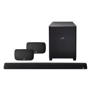 Sistema de Audio Inalámbrico para Cine en Casa Polkaudio/Voice of Pule Max AX SR7.1.2 Echo Wall con Dolby Panorama para TV y Fibra - Product Image 1