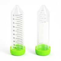 Tubos de Centrífuga de Laboratorio de Fondo Cónico Estériles de Plástico de 15ml/50ml/225ml, Fabricantes Chinos