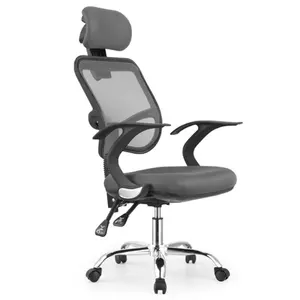 Buon produttore che vende mobili per ufficio a casa in pelle di alta qualità pieghevole pieghevole supporto lombare sedia da ufficio ergonomica