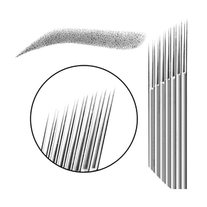 Aiguille de microblading stérilisée au gaz EO, jetable, pour tatouage manuel des sourcils, maquillage permanent PMU, stylo de microblading - Product Image 4