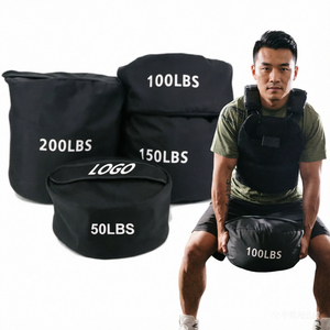 Sac de sable en nylon YX personnalisé de 50 lb pour l'entraînement physique, la musculation et l'exercice de force, sac de frappe et sac de sable - Product Image 3