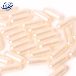 Sıcak satış boş sert kapsül jelatin tıbbi kapsüller özelleştirilmiş inci pembe renk boyutu 00 - Product Image 2