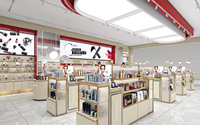 Mobilier de présentation personnalisé de haute qualité pour boutiques de cosmétiques coréens, aménagement de magasins de détail et design d'intérieur