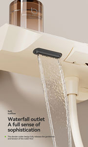 TikTok Hot Sales New and Premium Simple Design White and <strong>Grey</strong> Color Complete Shower Set with <strong>Bath</strong> Shower Faucets and <strong>Panels</strong> - Product Image 6
