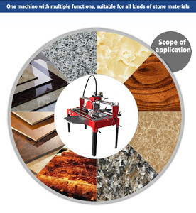 H Mobile macchina di pietra bagnato sega pietra piastrelle di taglio e lastre di marmo macchine per la pietra naturale macchine per il taglio di mattoni di granito - Product Image 5