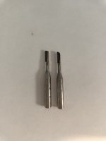 Alat pemotong berlian CNC chamfer 2 arah pemotong penggilingan kombinasi PCD Gloss tinggi untuk PC tembaga akrilik dengan dukungan OEM ODM