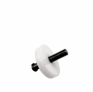 OEM tùy chỉnh CNC gia công nhà máy cho nhựa kim loại kết hợp các bộ phận con dấu POM trắng đen lực đẩy mang Con lăn thép không gỉ - Product Image 2