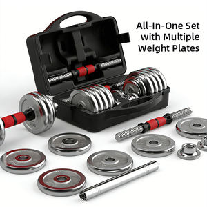 Juego de Mancuernas Ajustables de Hierro Fundido de 30 kg para Gimnasio o Casa, Suministradas por la Fábrica - Product Image 4