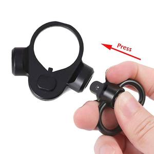 Anneau de sangle tactique en métal Qd Troy Sling Mount Boucle de sangle en aluminium Boucle de sangle tactique à dégagement rapide Qd Sling - Product Image 3