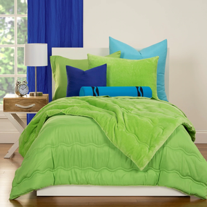 Chất lượng hàng đầu tùy chỉnh hiện đại sáng màu vàng sang trọng bộ đồ giường ấm đôi sang trọng <span class=keywords><strong>Comforter</strong></span> Bộ - Product Image 3