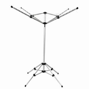 Meilleure vente Radiateur de <span class=keywords><strong>linge</strong></span> pliable rotatif autoportant trépied extensible Radiateur de <span class=keywords><strong>linge</strong></span> en métal <span class=keywords><strong>Tour</strong></span> de séchage - Product Image 4