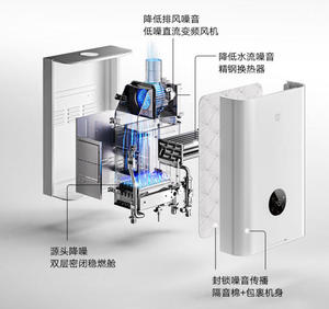 New Mijia Smart Constant Temperature Gas Water Heater <b>S10</b> 16L CN Low Noise Instant Hot Water Boiler Smart App Remote Control - Product Image 4