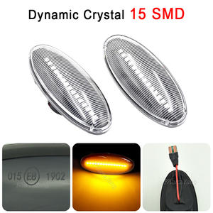 Dinámica ámbar para <span class=keywords><strong>Nissan</strong></span> Navara D22 NP300 1998-2005 Datsun frontera Fiera camioneta Terrano Skystar LED lado marcador Luz - Product Image 2