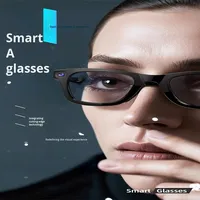 Lunettes de réalité augmentée intelligentes G300-1 avec reconnaissance d'image IA, traduction et fonctions d'enregistrement – Casque VR sans fil