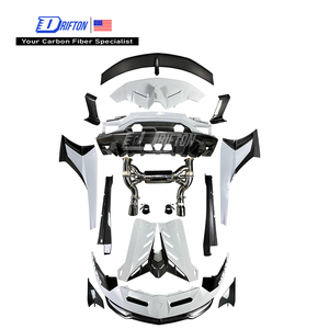 Kits de conversión SVJ Aventador, kits de carrocería de fibra de carbono seca para Lamborghini Aventador LP740 LP750 LP770 2011-2021 - Product Image 1