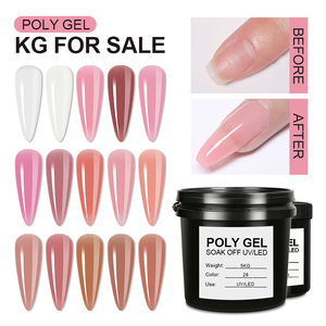 Hot-Selling Professional Private Label Quick Builde for <strong>Nail</strong> Extension Gel in <strong>Kg</strong> - Product Image 5